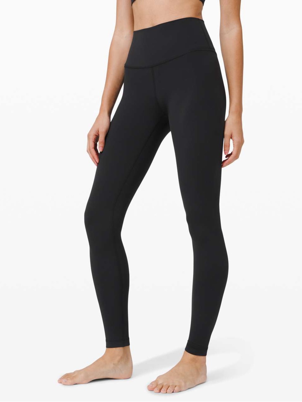 Lululemon Align High Rise Pant 28” Black Yoga Leggings Size 4 W5CTES